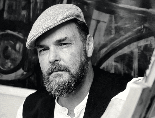 Bild von Stephan Mundi, einem bildenden Künstler und Augmented Reality-Künstler